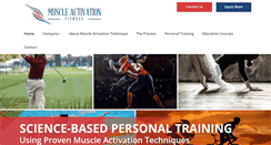 Desktop Screenshot of muscleactivationfitness.com